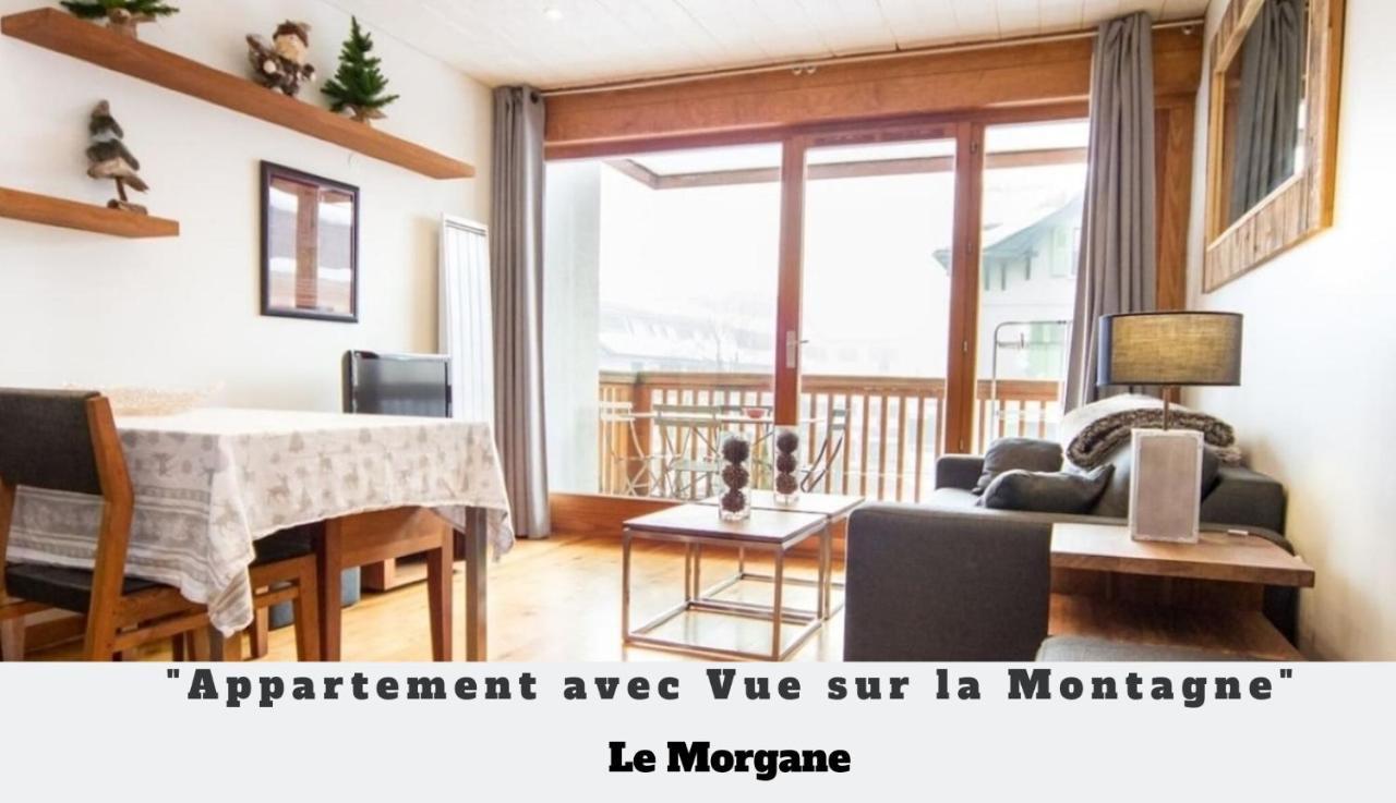 Appartement Morgane A Chamonix Centre Ville, Vue Mont-Blanc, 2 Parkings Prives Esterno foto