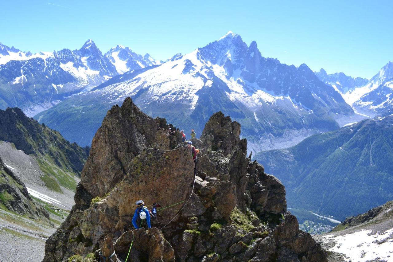 Appartement Morgane A Chamonix Centre Ville, Vue Mont-Blanc, 2 Parkings Prives Esterno foto