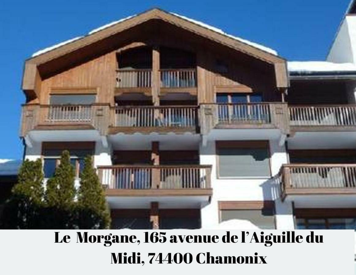 Appartement Morgane A Chamonix Centre Ville, Vue Mont-Blanc, 2 Parkings Prives Esterno foto